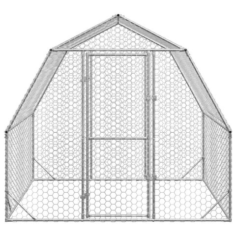  Kurnik dla kur, 2,5x2x2,25 m, stal