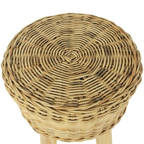  Stołek barowy, naturalny rattan