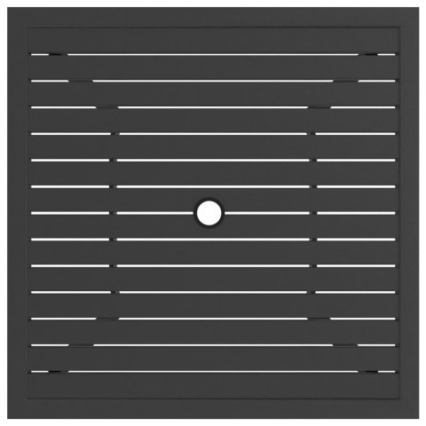  Stół ogrodowy, antracytowy, 81,5 x 81,5 x 72 cm, stal