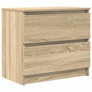  Szafka RTV Sonoma Oak 60x35x54 cm Drewno klejone