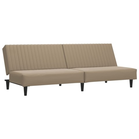  2-osobowa sofa, cappuccino, sztuczna skóra