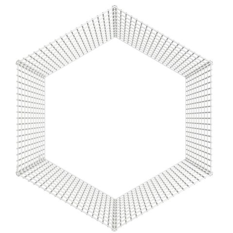  Kojec dla zwierząt, 6 paneli, 54x100 cm, galwanizowane żelazo