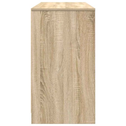  Biurko Sonoma Oak 120x42x76 cm Drewno klejone