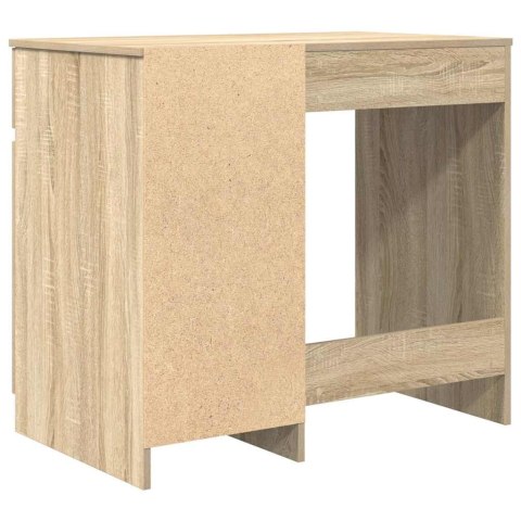  Biurko Sonoma Oak 86x49x76 cm Drewno klejone