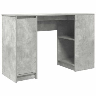 VidaXL Biurko Beton Szary 120x42x76 cm Drewno klejone