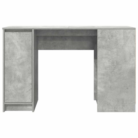  Biurko Beton Szary 120x42x76 cm Drewno klejone