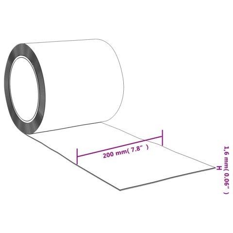  Folia paskowa do kurtyny PVC, 2 mm x 200 mm, 25 m