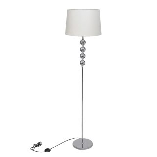  Lampa podłogowa z 4 dekoracyjnymi kulami, wysoka, biała