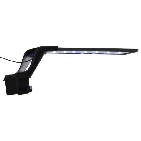  Lampa LED do akwarium, z zaciskiem, 35-55 cm, niebiesko-biała