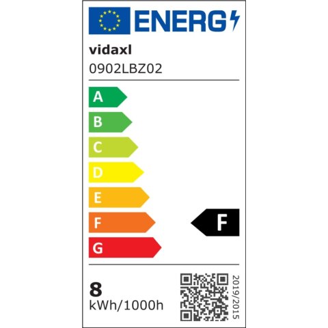  Lampa LED do akwarium, z zaciskiem, 35-55 cm, niebiesko-biała