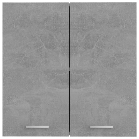  Szafka wisząca, szarość betonu, 60x31x60 cm