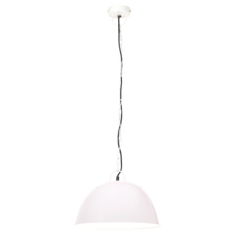  Industrialna lampa wisząca, 25 W, biała, okrągła, 41 cm, E27