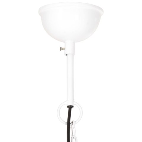  Industrialna lampa wisząca, 25 W, biała, okrągła, 40 cm, E27