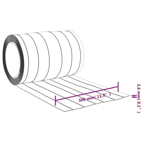  Kurtyna paskowa, przezroczysta, 300 mm x 2,6 mm, 25 m, PVC