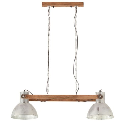  Industrialna lampa wisząca, 25 W, srebrna, 109 cm, E27