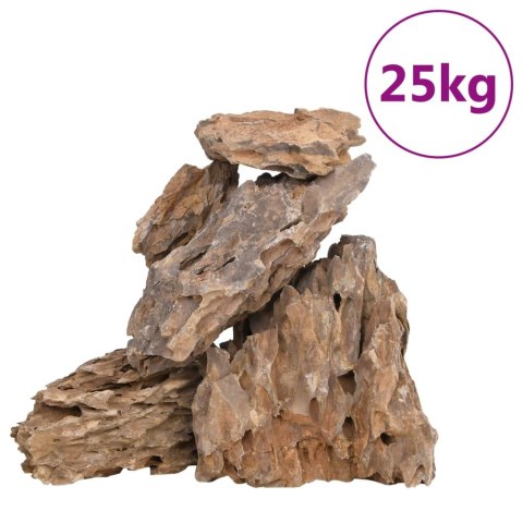  Kamienie dragon stone, 25 kg, różne kolory, 10-30 cm