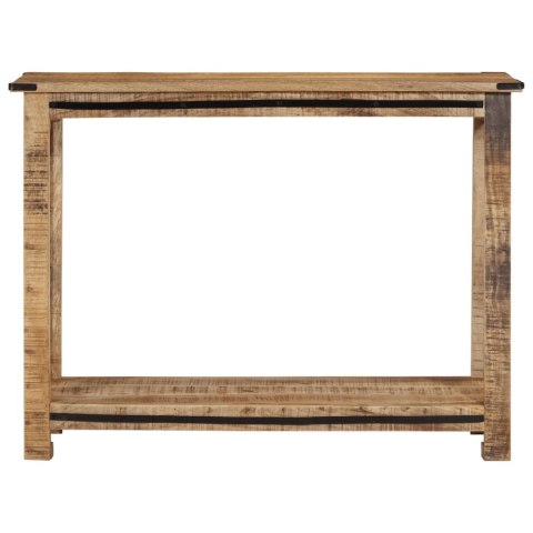  Stolik konsolowy, 100x35x75 cm, lite drewno mango