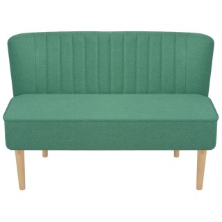  Sofa 117x55,5x77 cm, zielony materiał