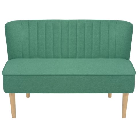  Sofa 117x55,5x77 cm, zielony materiał