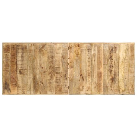  Stolik barowy, 180x70x107 cm, surowe drewno mango